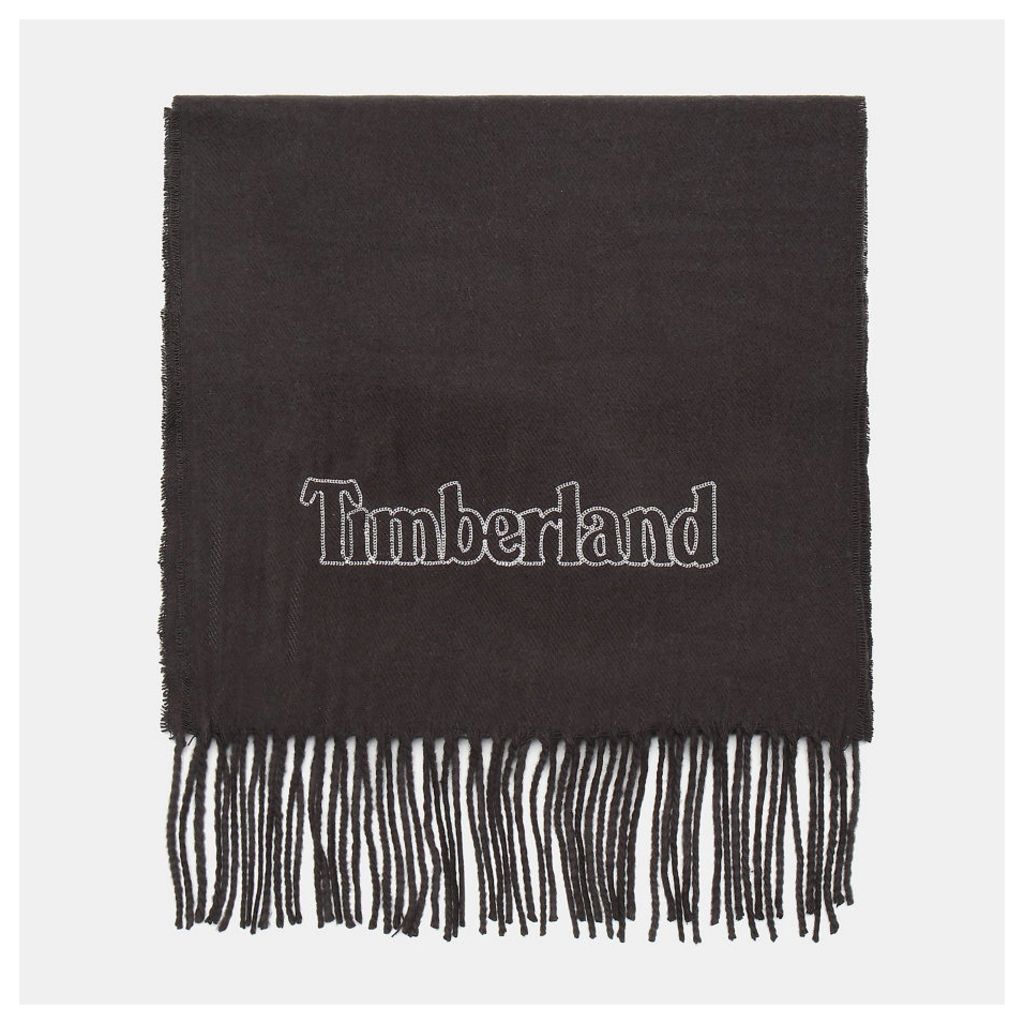 Timberland Scarf Gift Box For Men In Black Black, Size ONE