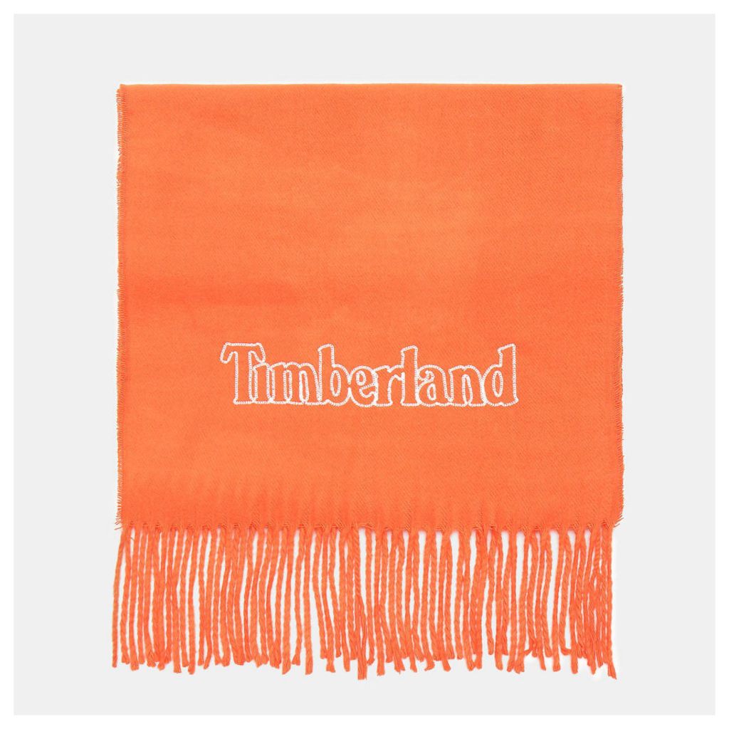 Timberland Scarf Gift Box For Men In Orange Orange, Size ONE