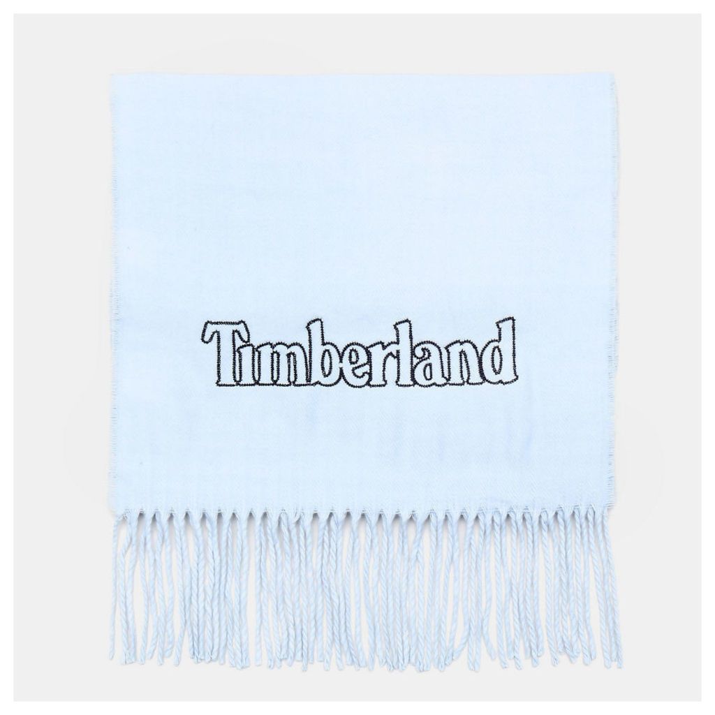 Timberland Scarf Gift Box For Men In Light Blue Light Blue, Size ONE
