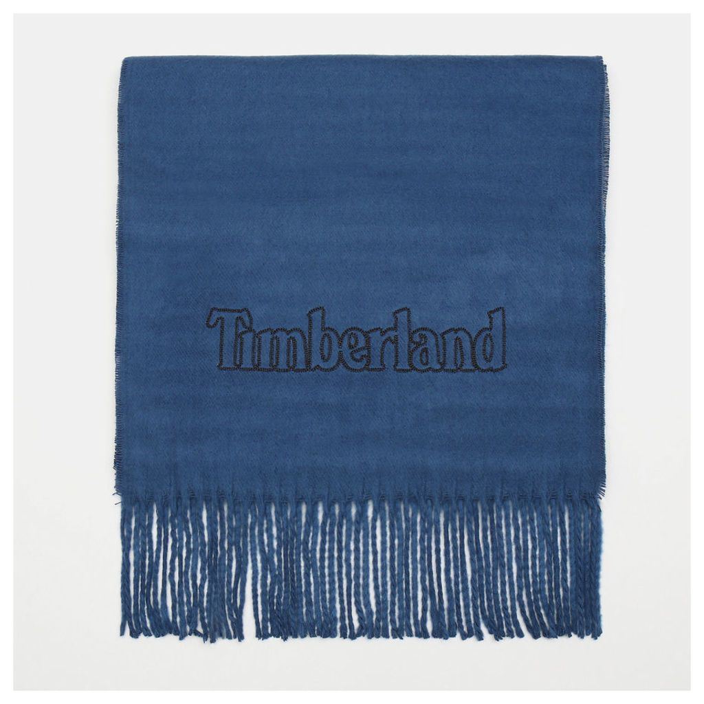 Timberland Scarf Gift Box For Men In Blue Blue, Size ONE