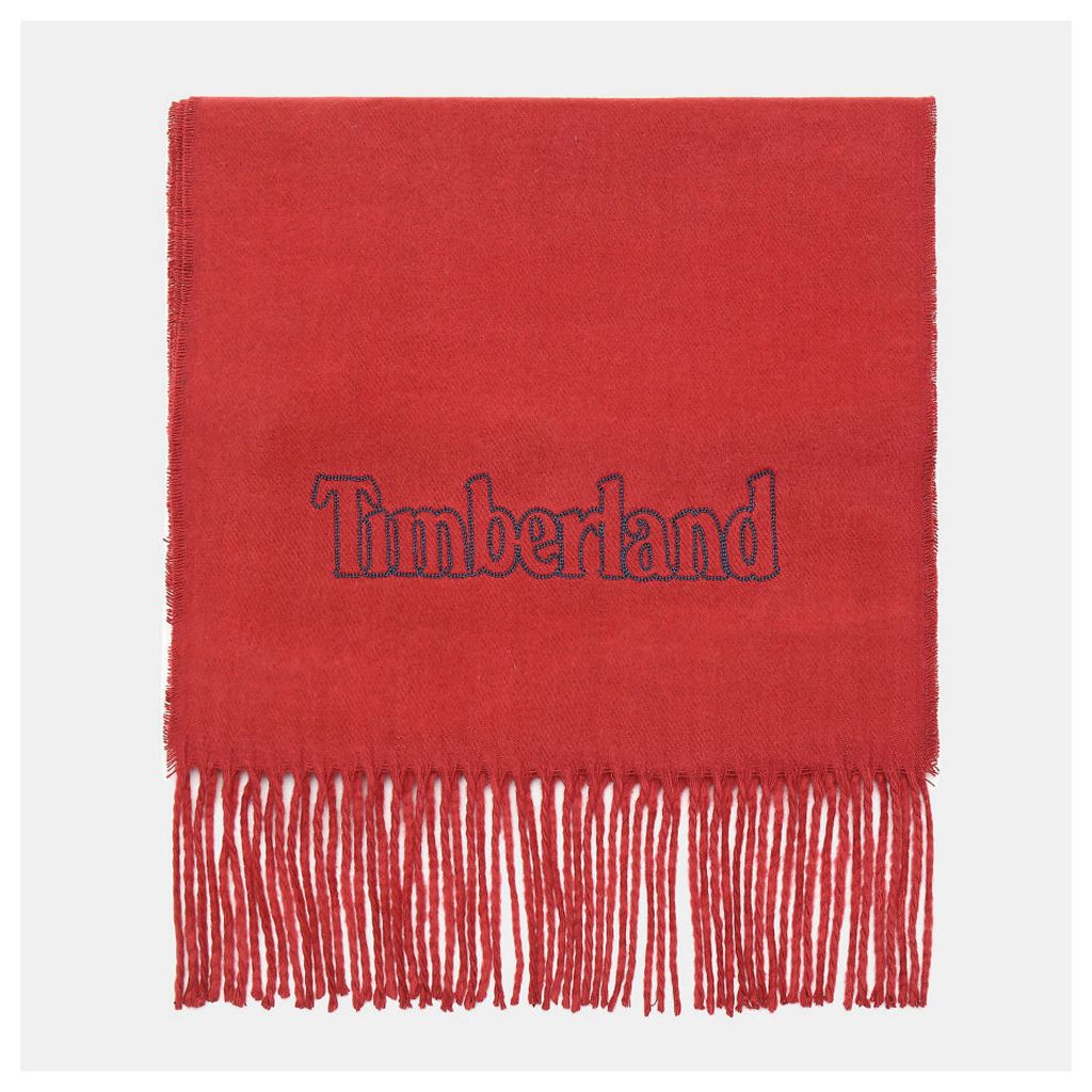 Timberland Scarf Gift Box For Men In Burgundy Burgundy, Size ONE