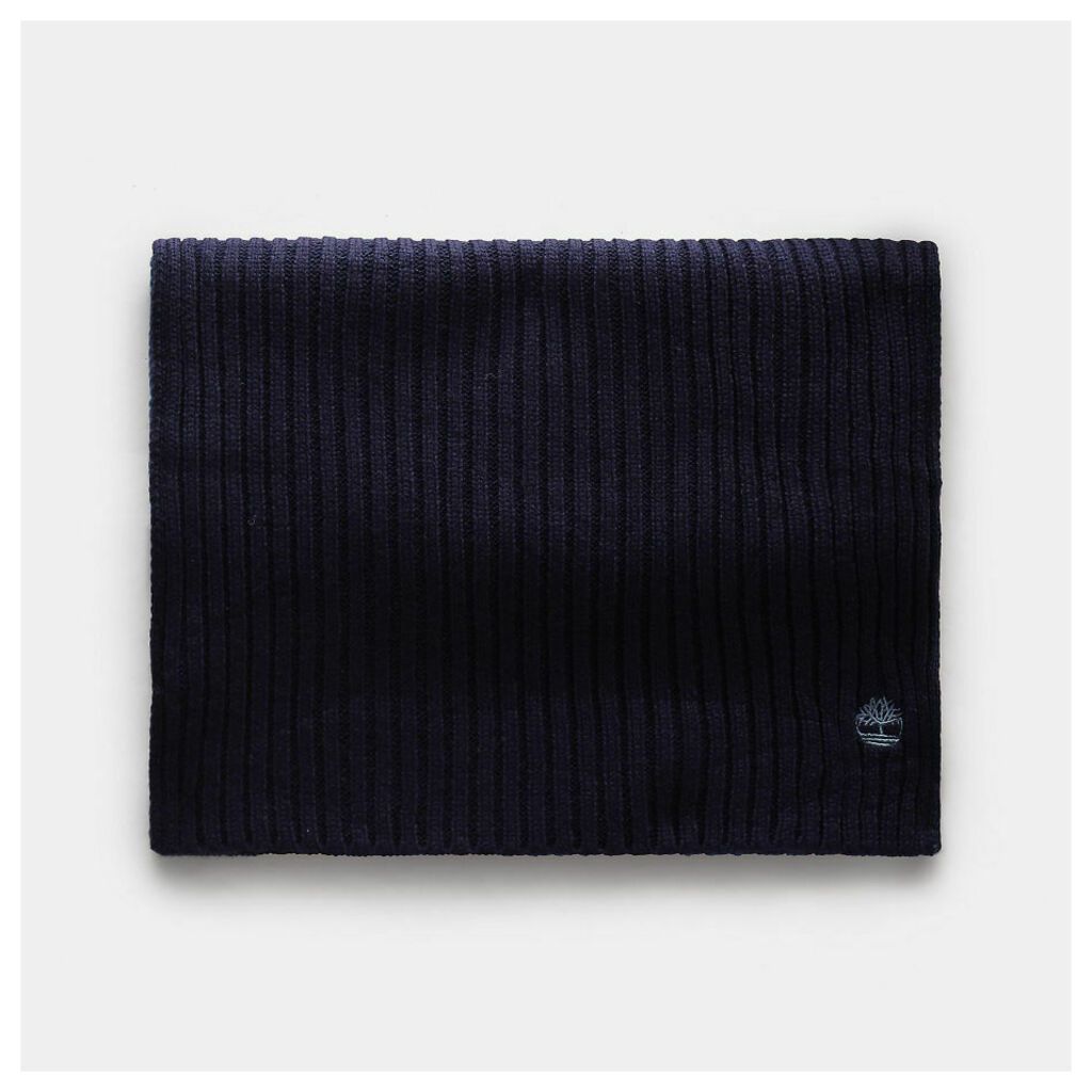 Timberland Colour Block Scarf For Men In Navy Navy, Size ONE