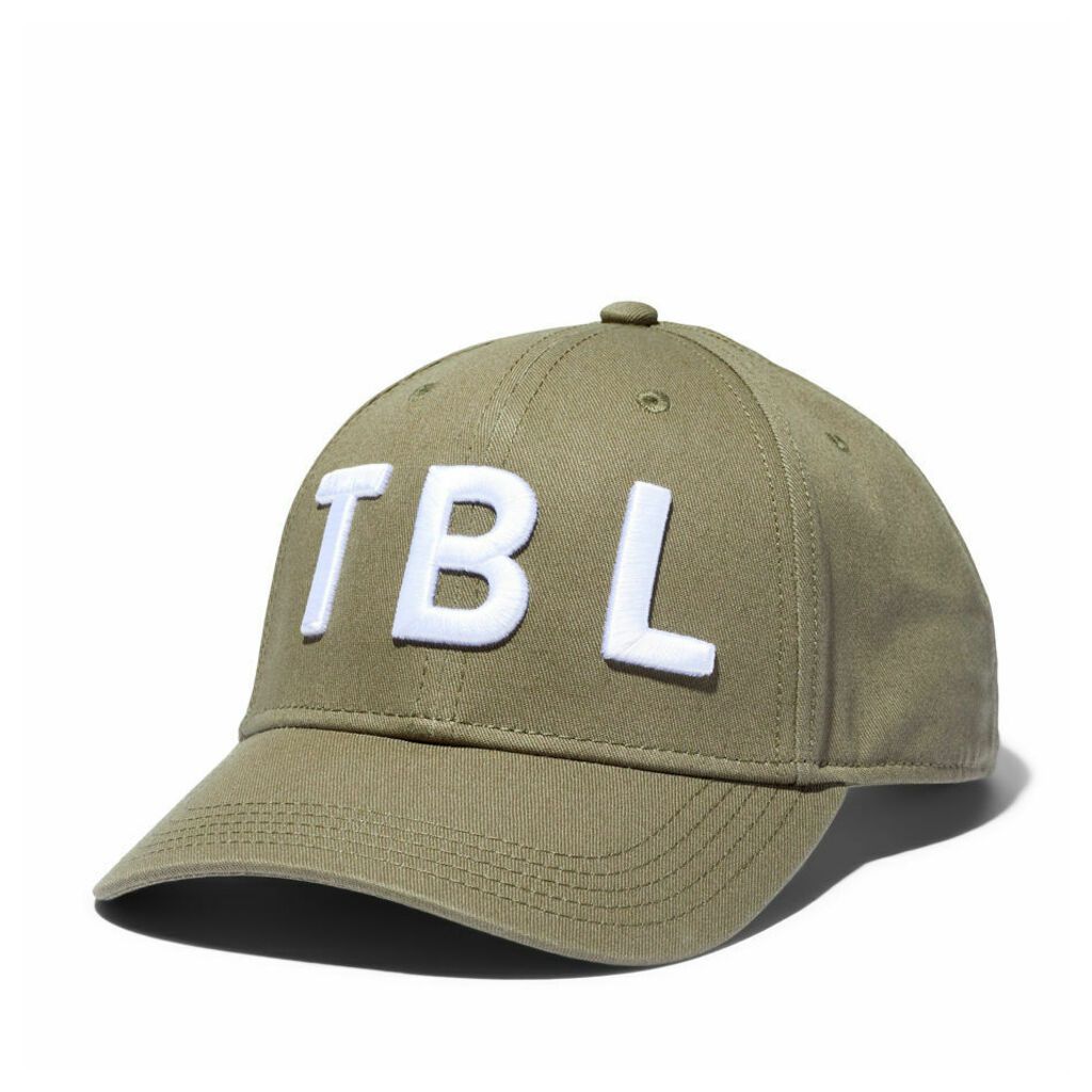 Timberland 3d Tbl Baseball Cap For Men In Green Green, Size ONE
