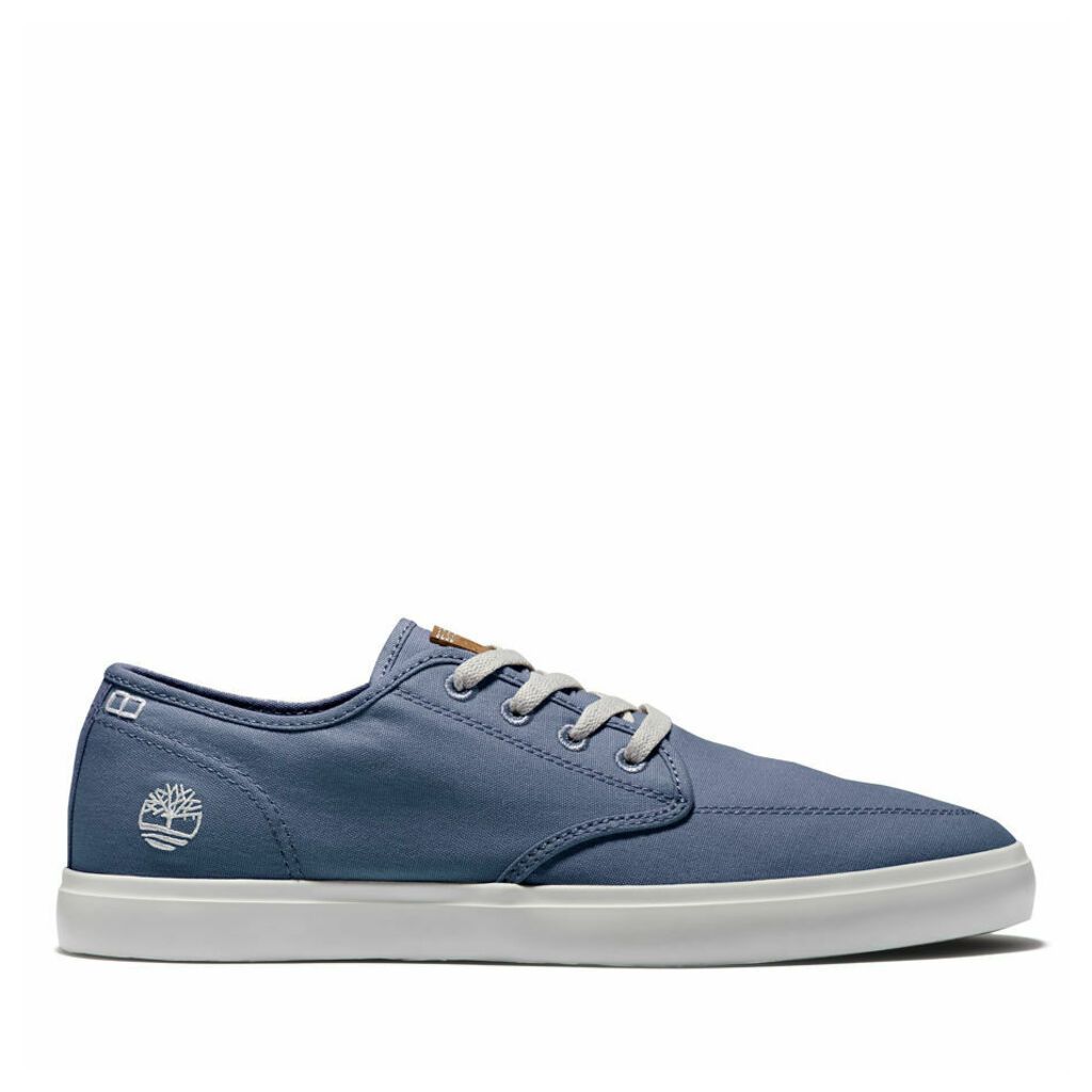 Union Wharf Derby Sneaker For Men In Blue Or Navy Blue, Size 7