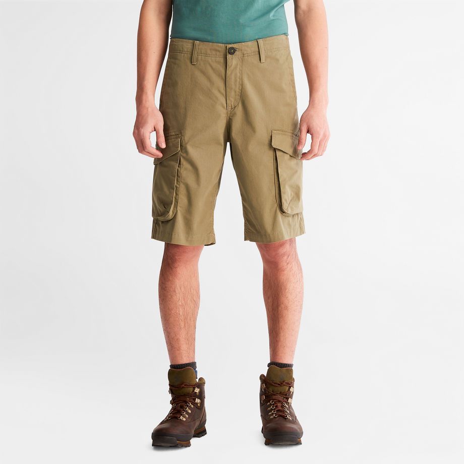 Heritage Cargo Shorts For Men In Green Green, Size 36