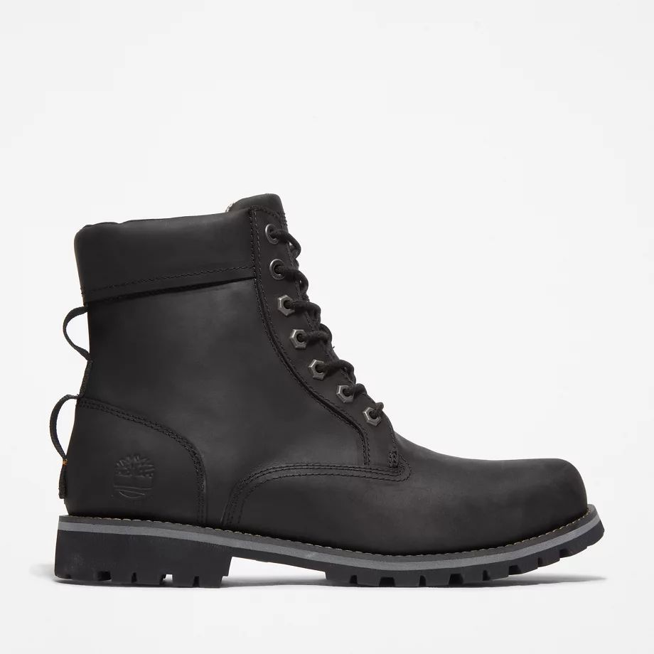 Rugged Waterproof Ii 6 Inch Boot For Men In Black Black, Size 6.5