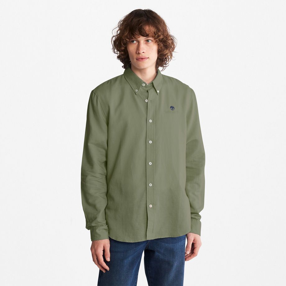 Lovell Shirt For Men In Green Green, Size L