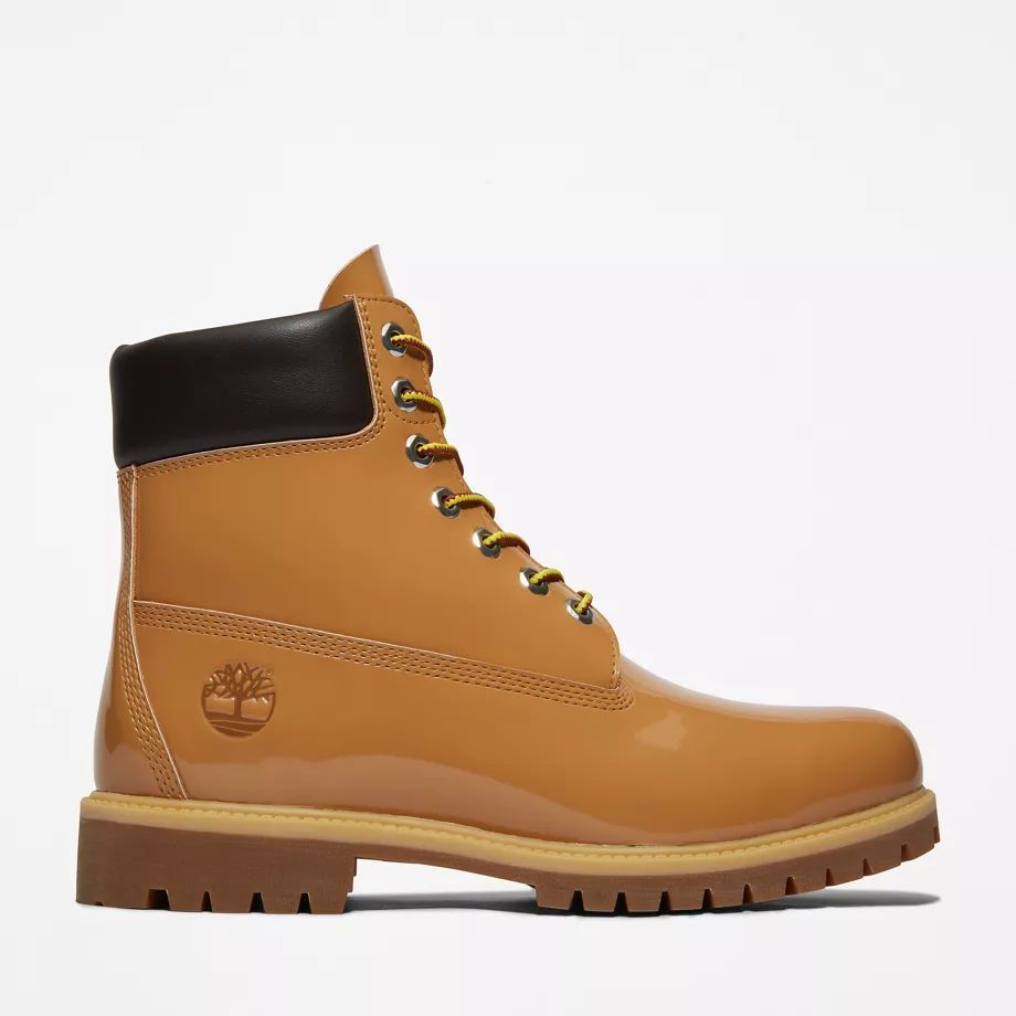 Veneda Carter X Timberland 6 Inch Boot For Men In Yellow Light Brown, Size 3.5