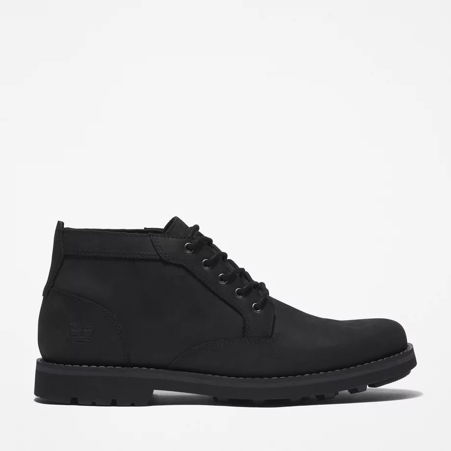 Crestfield Waterproof Chukka Boot For Men In Black Black, Size 6