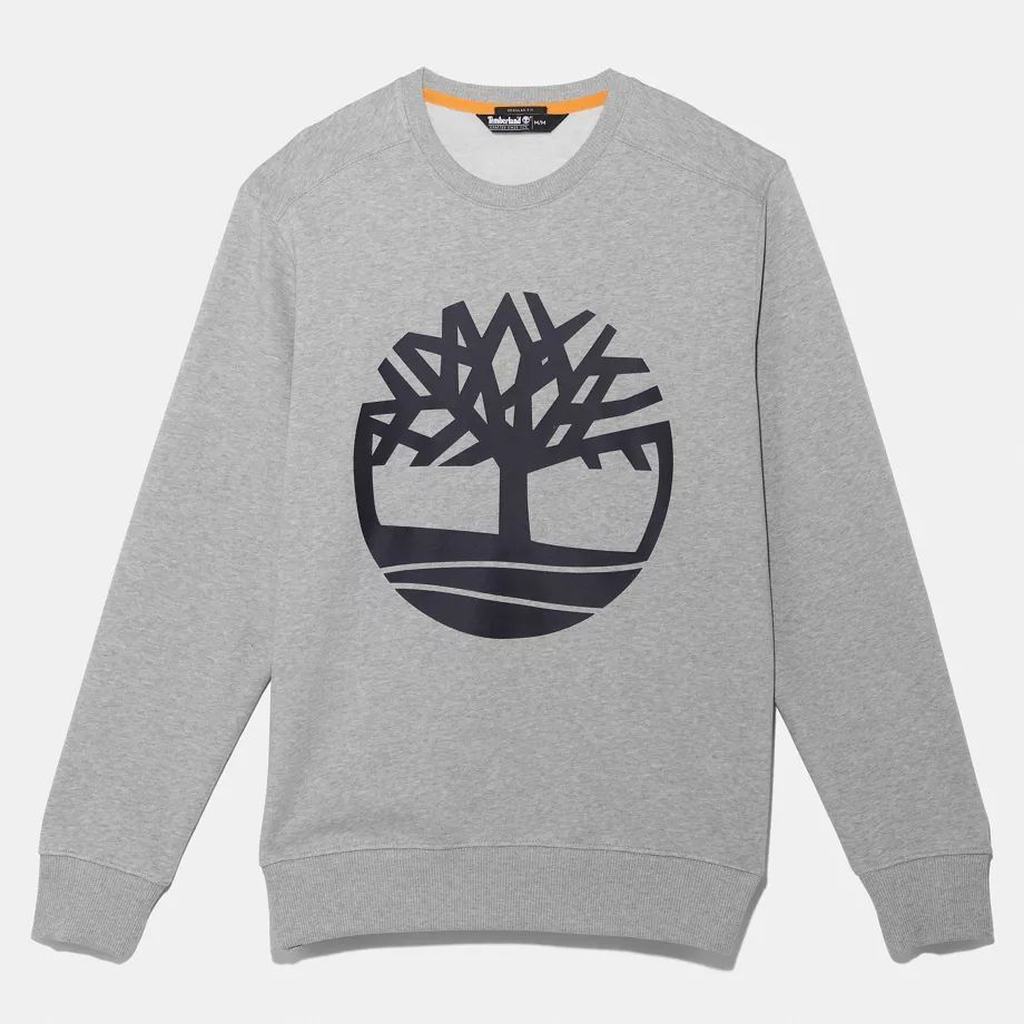 Tree Logo Sweatshirt For Men In Grey Grey, Size L