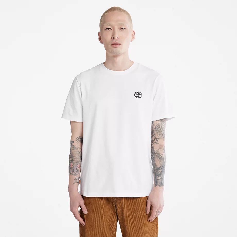 Multi-logo T-shirt For Men In White White, Size XL