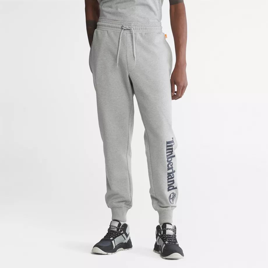 Logo Tracksuit Bottoms For Men In Grey Grey, Size XL