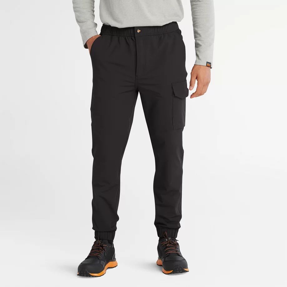 Pro Morphix Utility Trousers For Men In Black Black, Size 34