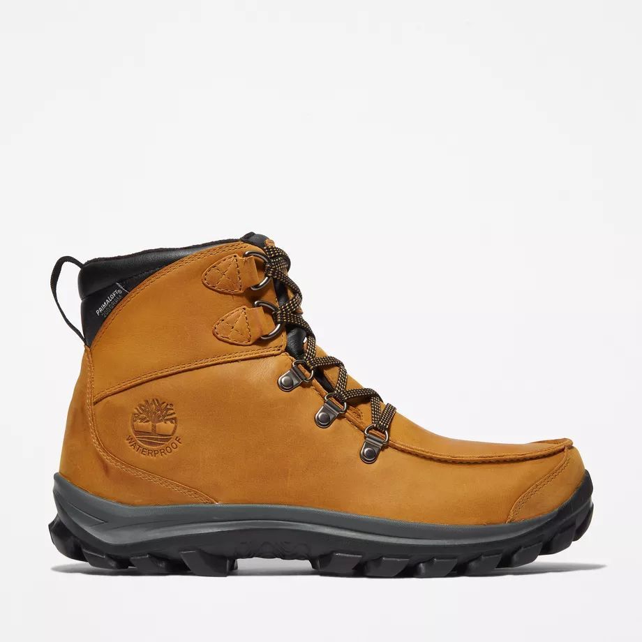 Chillberg Hiker For Men In Yellow Light Brown, Size 7