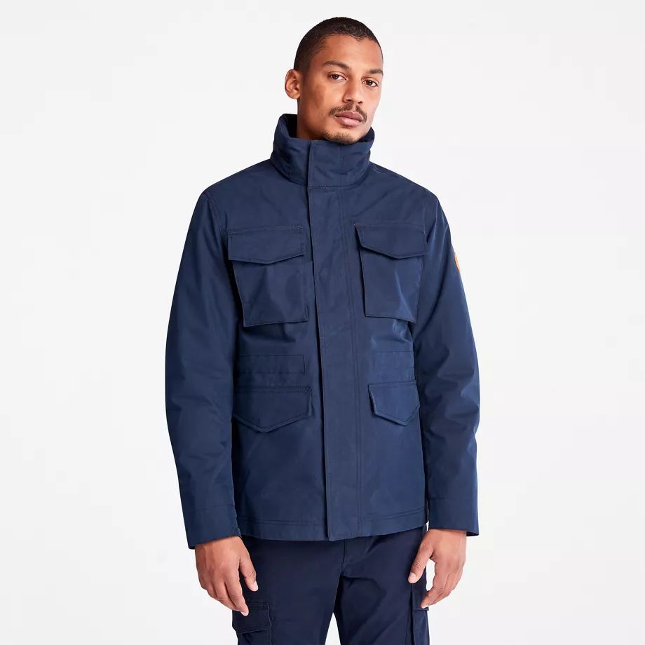 Snowdon Peak 3-in-1 M65 Jacket For Men In Navy Navy, Size 3XL