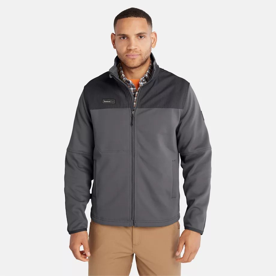 Pro Trailwind Fleece Jacket For Men In Grey Grey, Size M