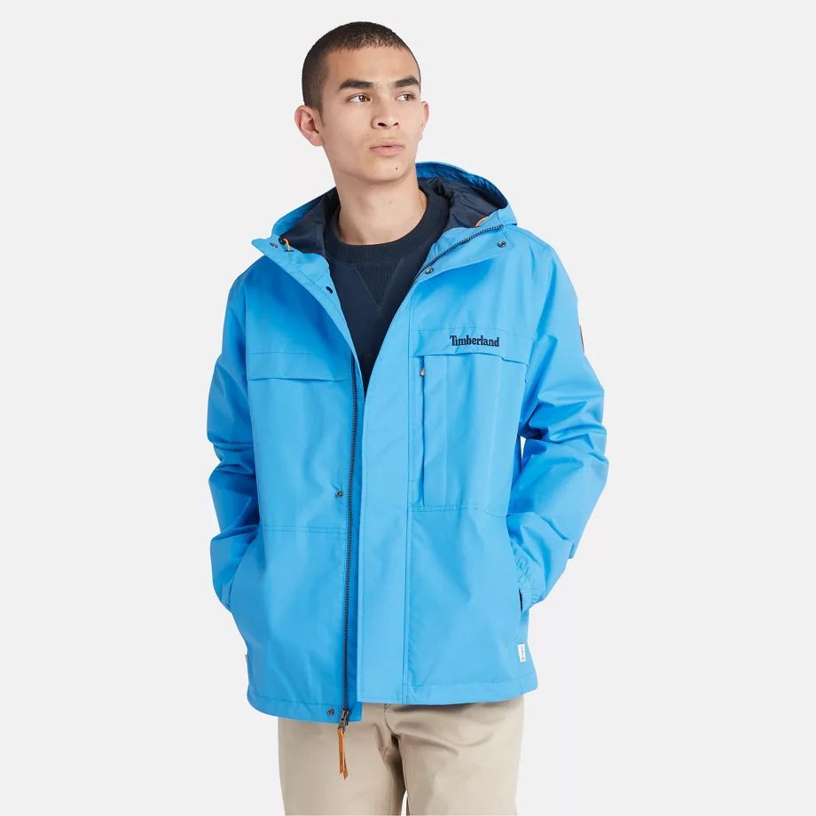 Benton Shell Jacket For Men In Blue Blue, Size XL