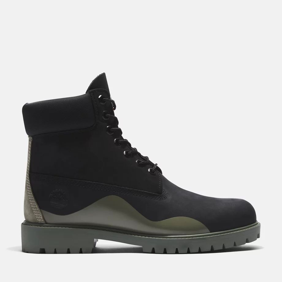 Heritage Lny 6 Inch Boot For Men In Black Black, Size 12.5