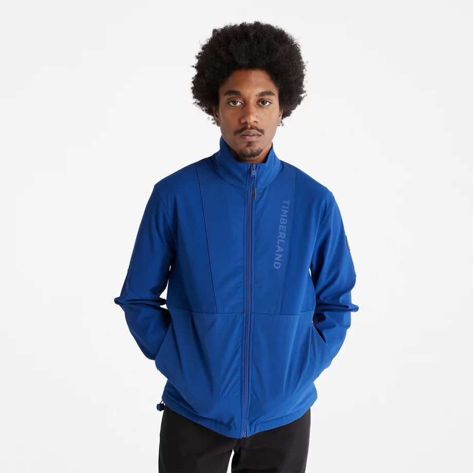 Timberloop Water-resistant Hybrid Jacket For Men In Blue Dark Blue, Size L