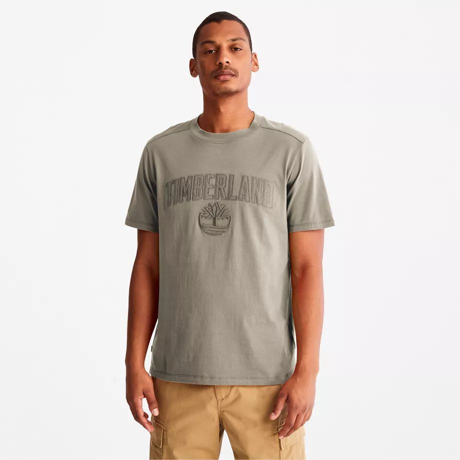 Outdoor Heritage Ek+ Graphic T-shirt For Men In Grey Light Grey, Size S