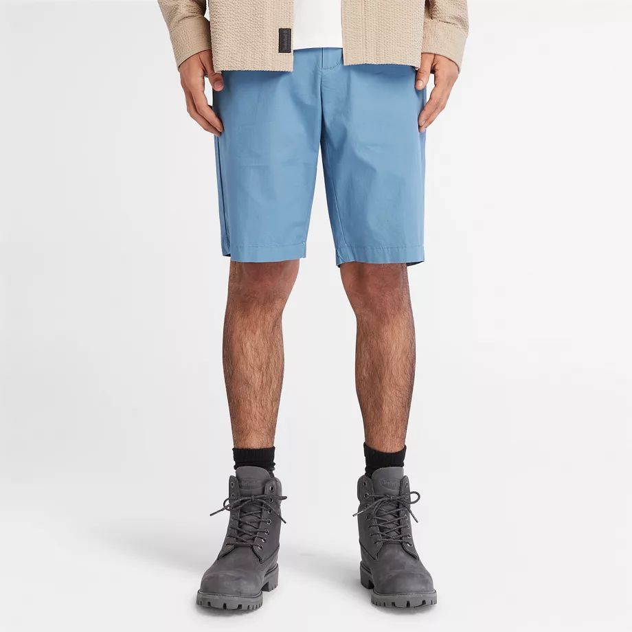 Squam Lake Super-lightweight Stretch Shorts For Men In Blue Blue, Size 40