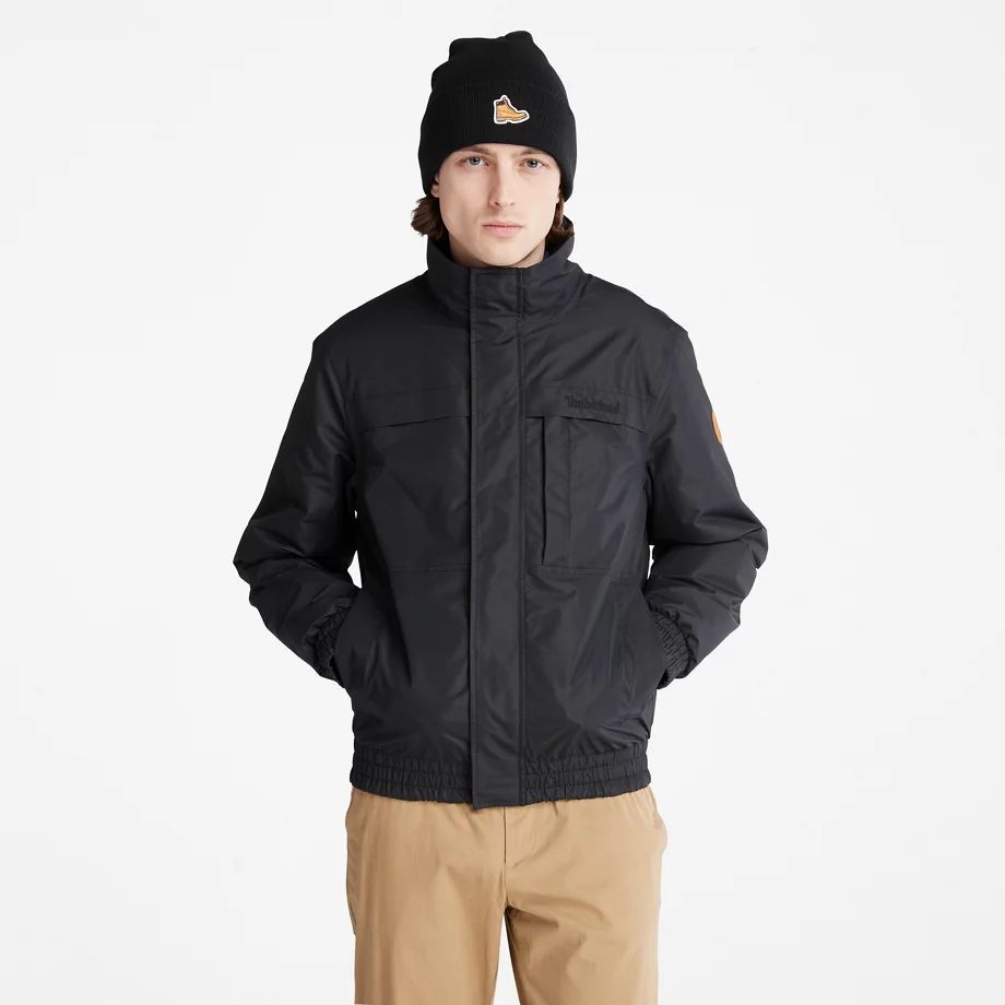 Benton Water-resistant Insulated Jacket For Men In Black Black, Size S
