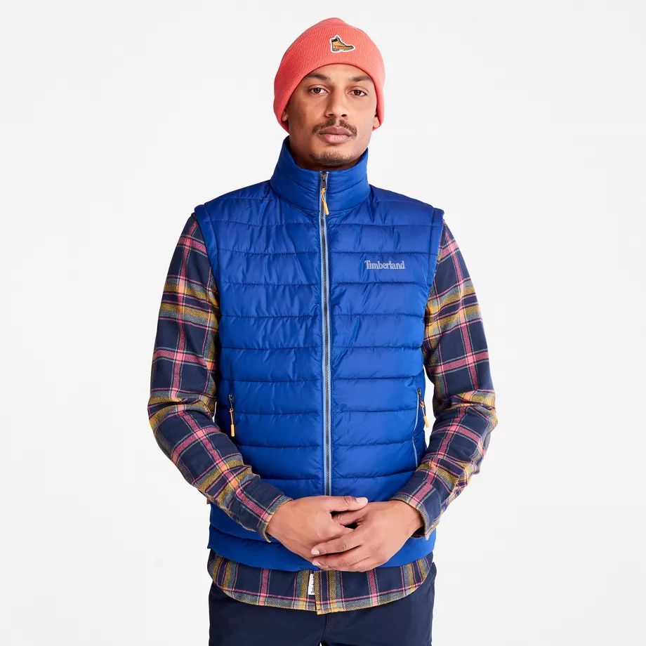 Axis Peak Gilet For Men In Blue Dark Blue, Size S