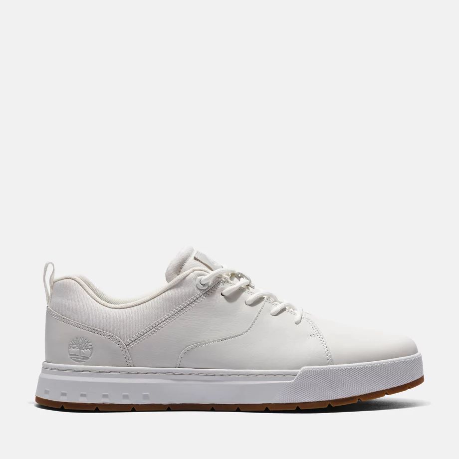 Maple Grove Oxford Shoe For Men In White White, Size 9.5