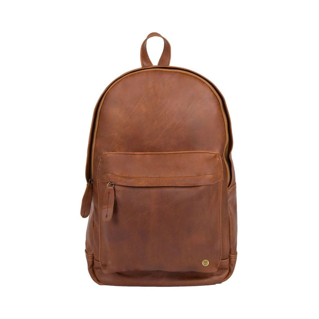 MAHI Leather - Leather Classic Backpack Rucksack In Vintage Brown