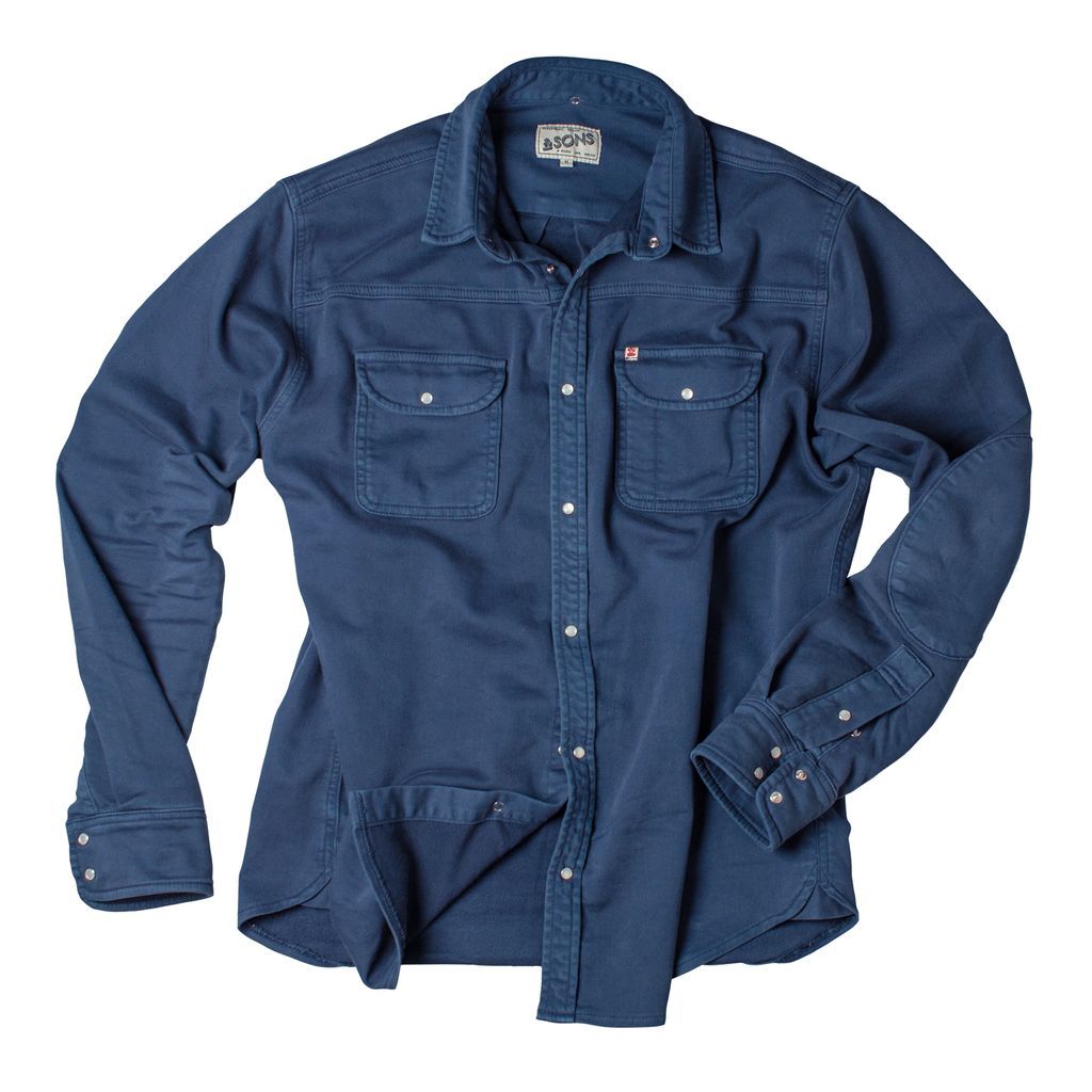 &SONS Trading Co - & Sons Sunday Shirt Utility Navy