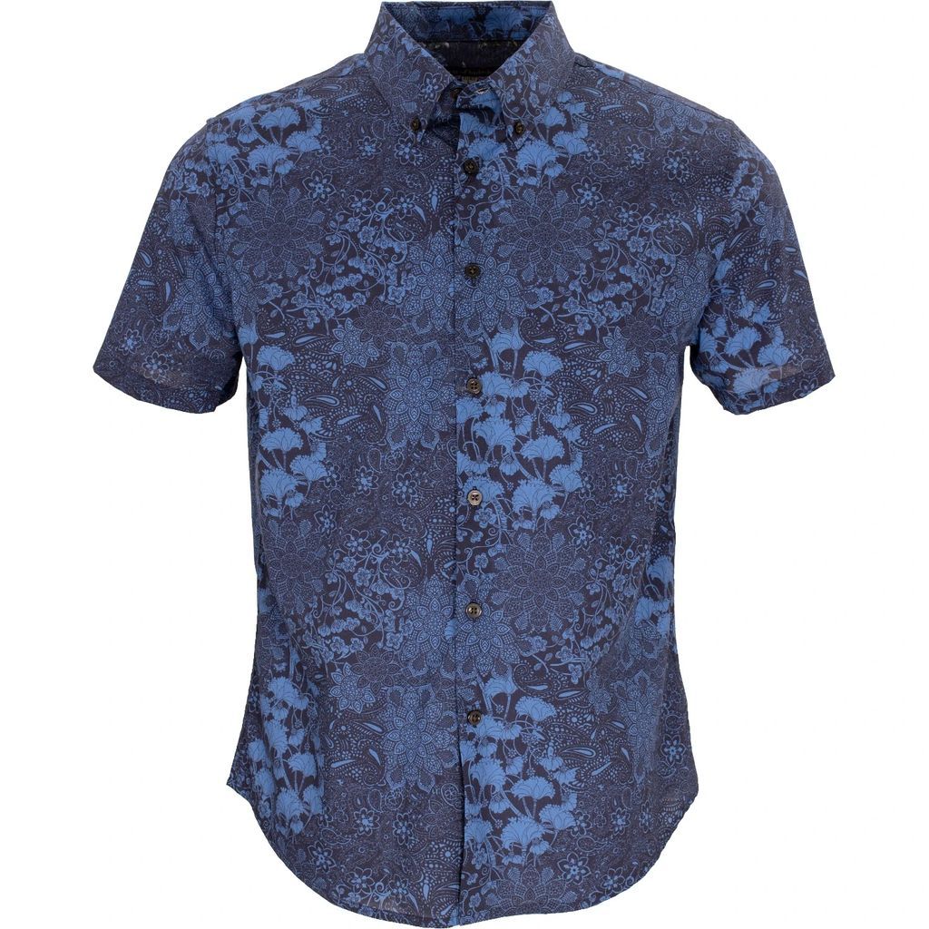 Lords of Harlech - Tim Paisley Floral Navy
