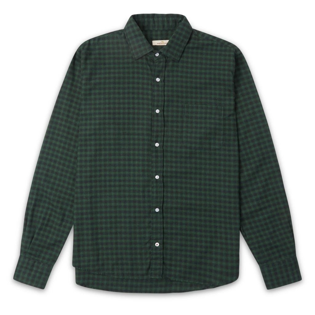 Burrows & Hare - Gingham Shirt - Green