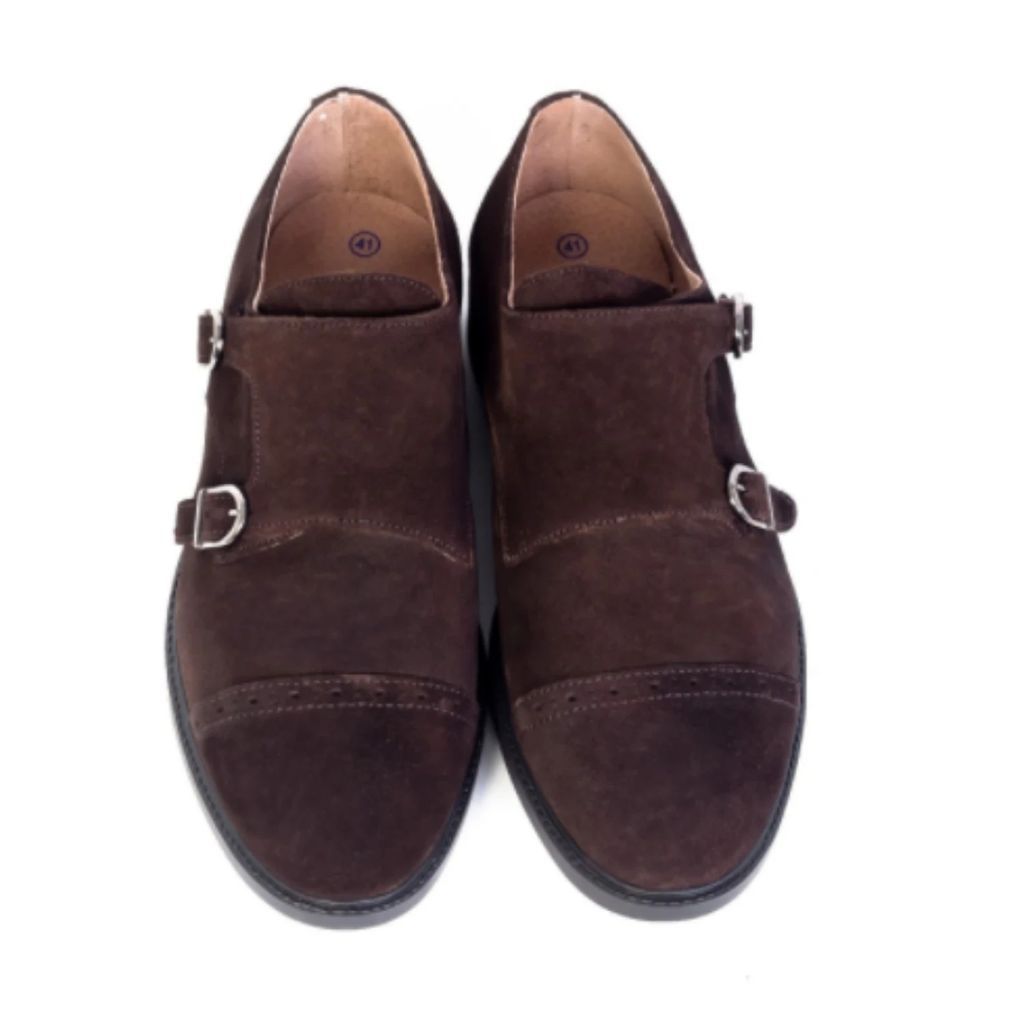 SOHUMAN - Dell Brown Vegan Leather Shoes