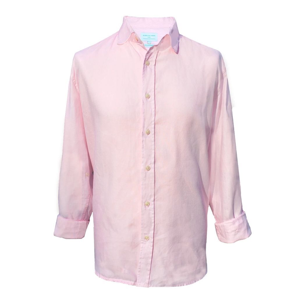 Babble & Hemp - Lymington Pink Hemp Shirt