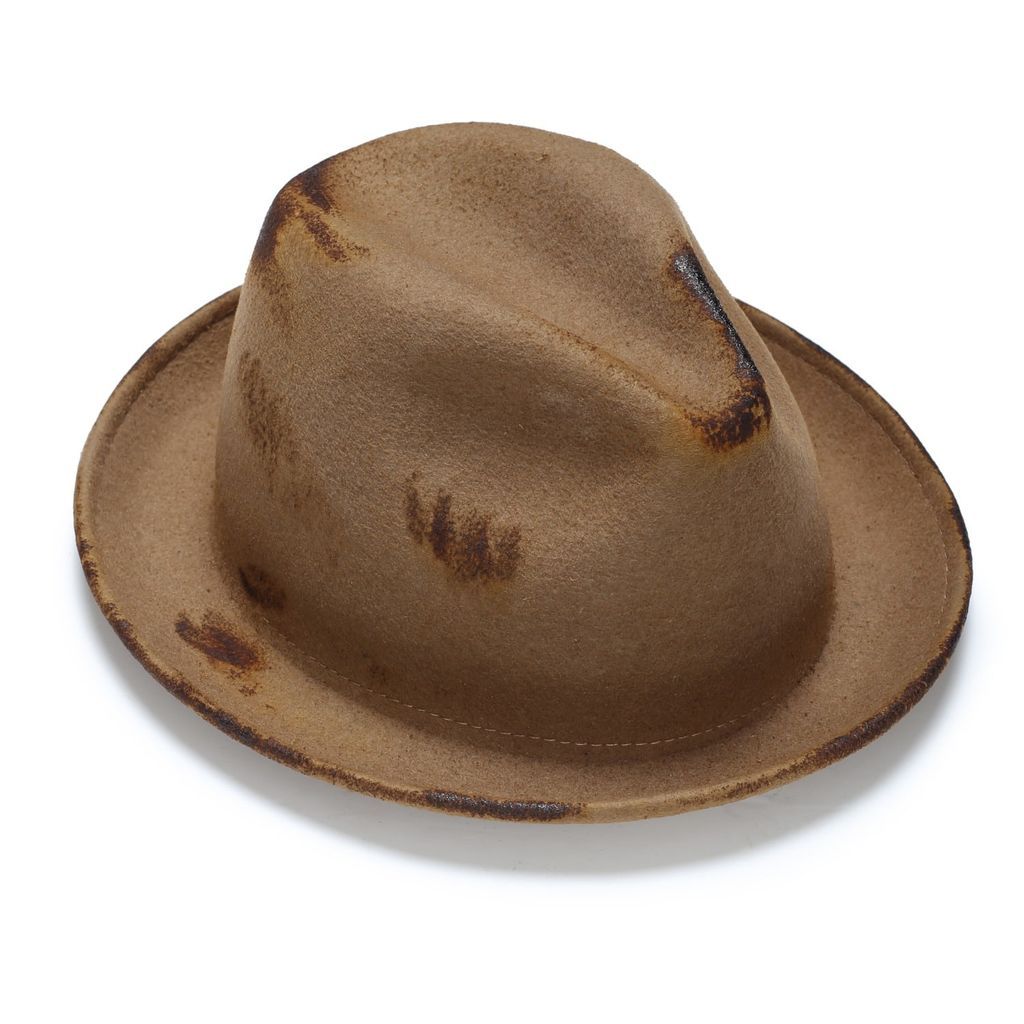 Justine Hats - Fedora Hat With Handmade Texture