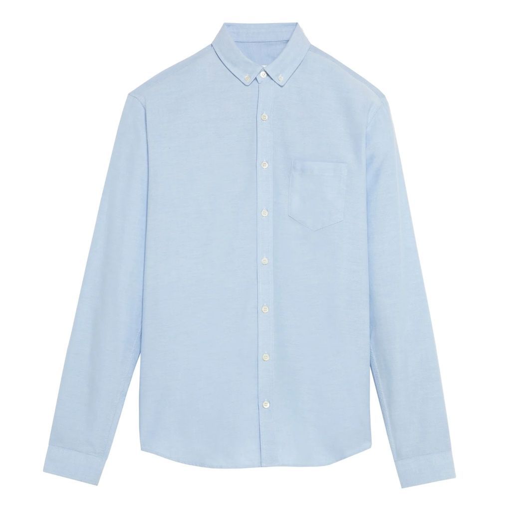 FYU PARIS - Smith Oxford Shirt - Blue