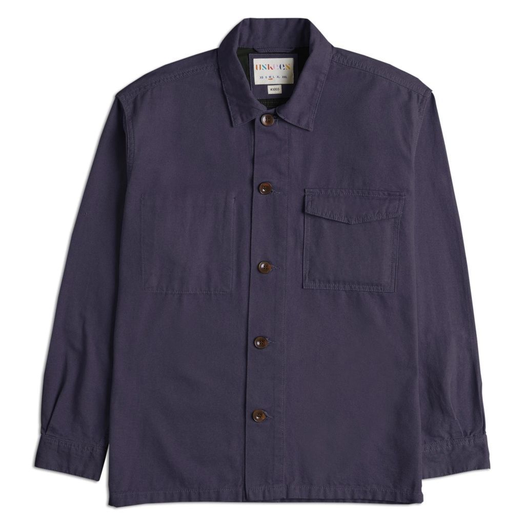 Uskees - The 3003 Buttoned Workshirt - Purple