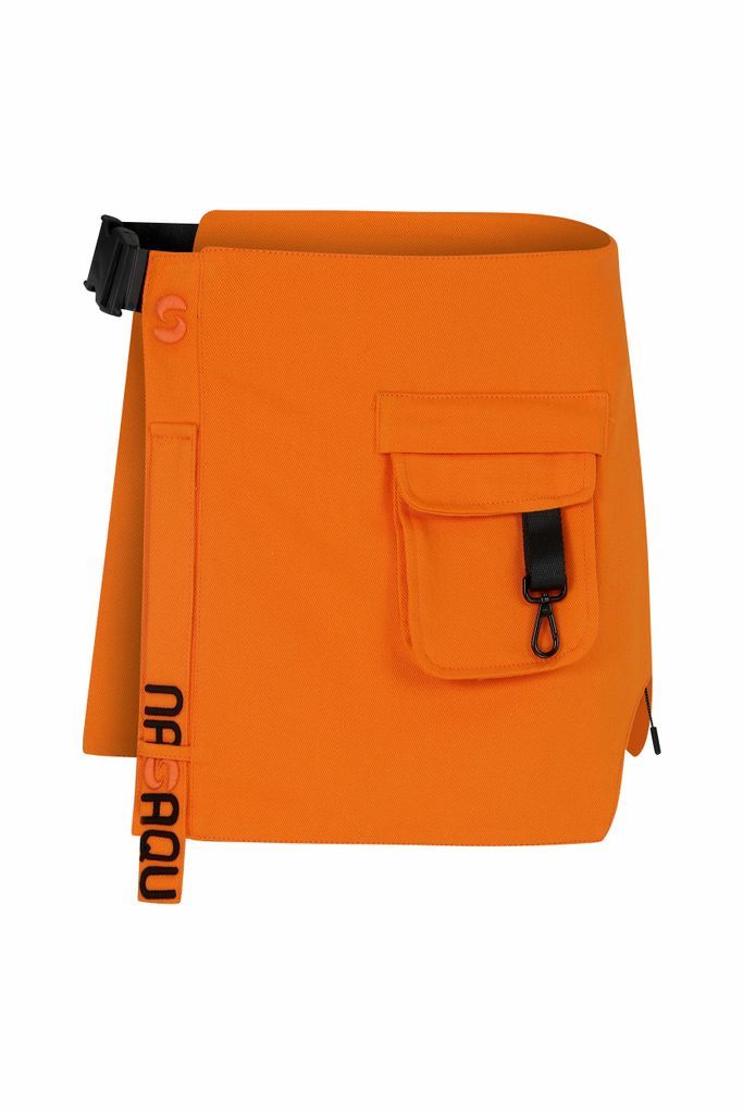 Men's Yellow / Orange Aqru Adjustable Waist Accessories Bag - Orange One Size NASAQU