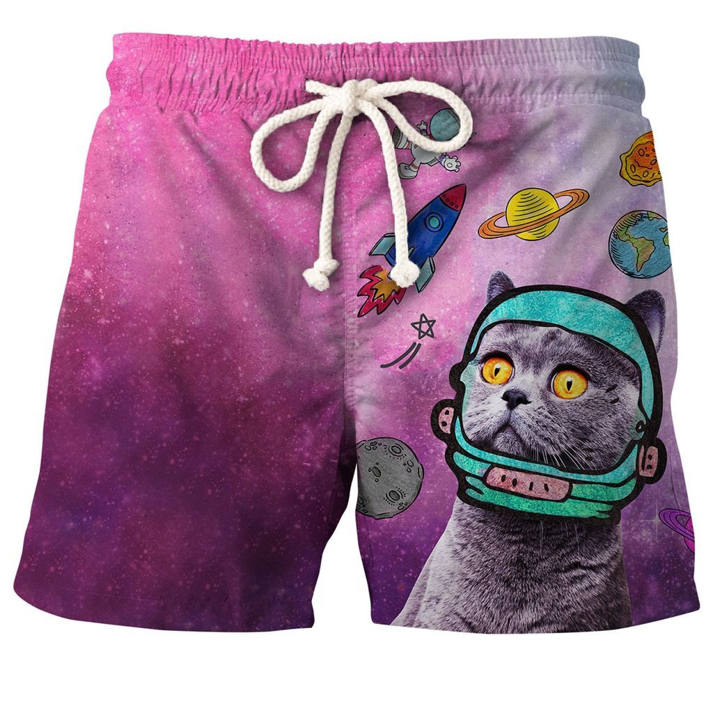 Men's Pink / Purple Oh Noes! Shorts Extra Small Aloha From Deer