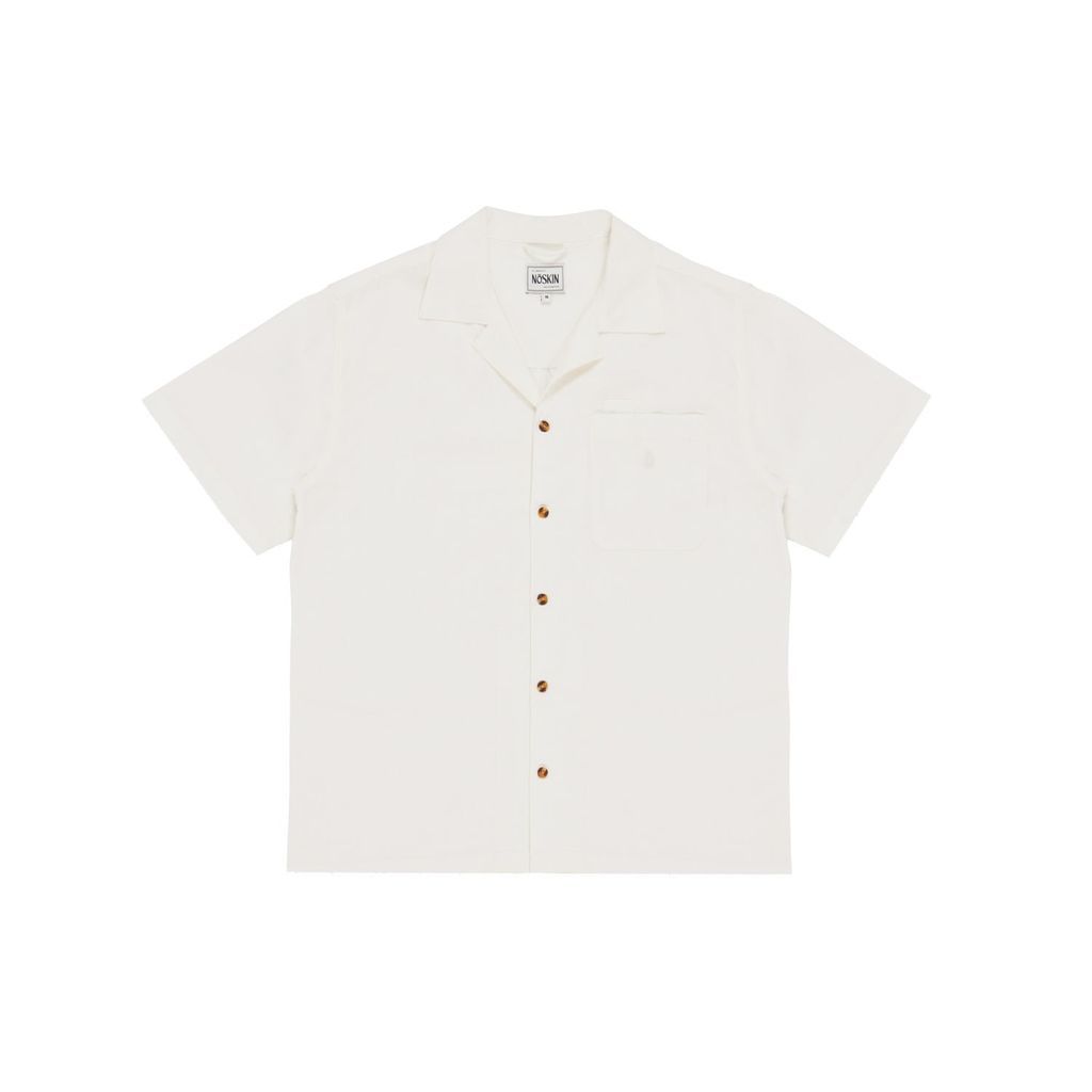 Men's White The Easey Short Sleeve In Natural Extra Small Noskin