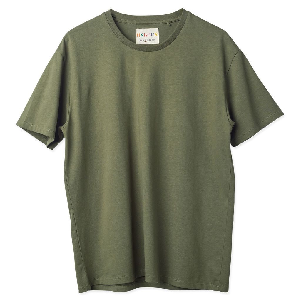 Men's The 7006 T-Shirt - Army Green Small Uskees