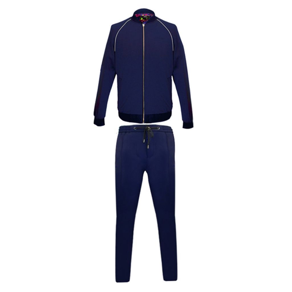Men's Wellington Track Suit - Blue Small DAVID WEJ