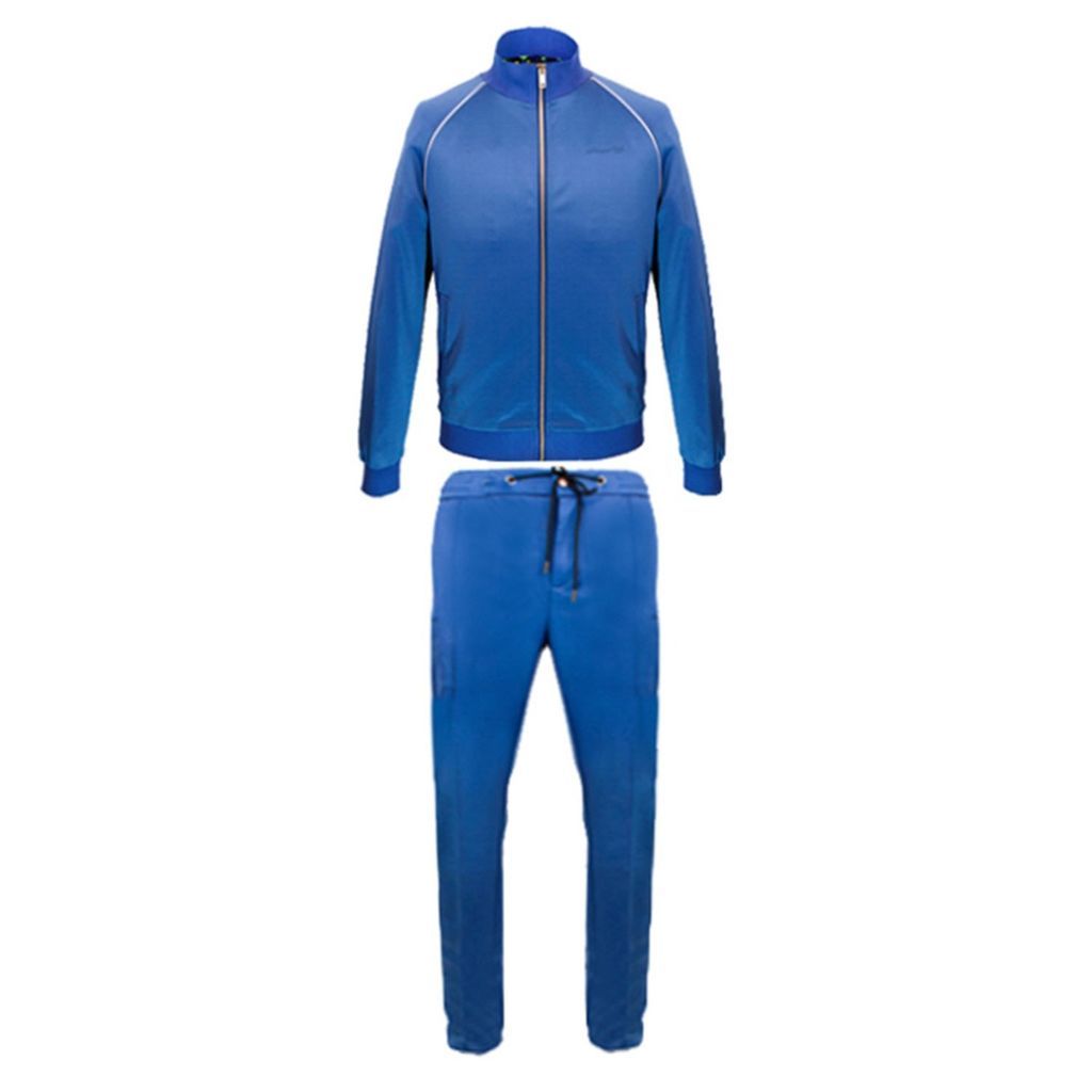 Men's Greenwich Track Suit - Blue Small DAVID WEJ