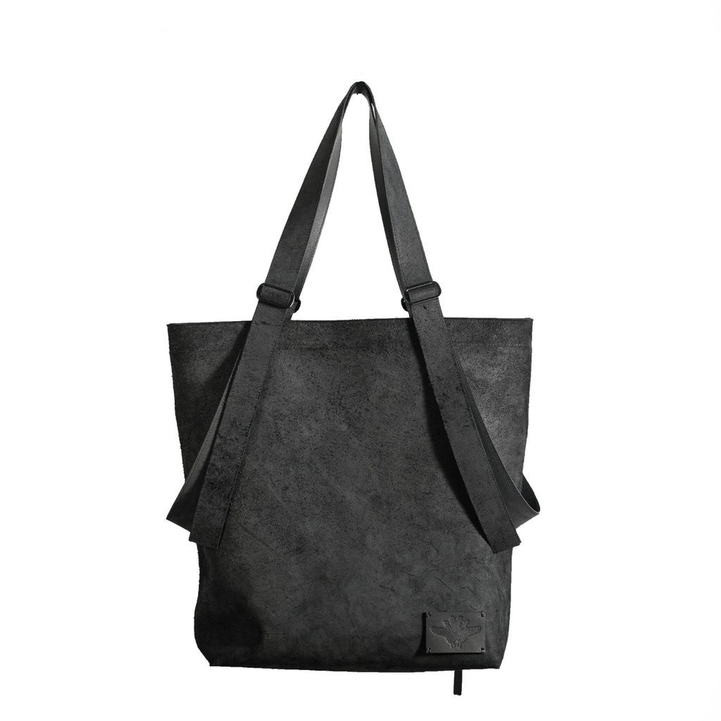 Men's Black Robust Tote Bag One Size ZSIGMOND