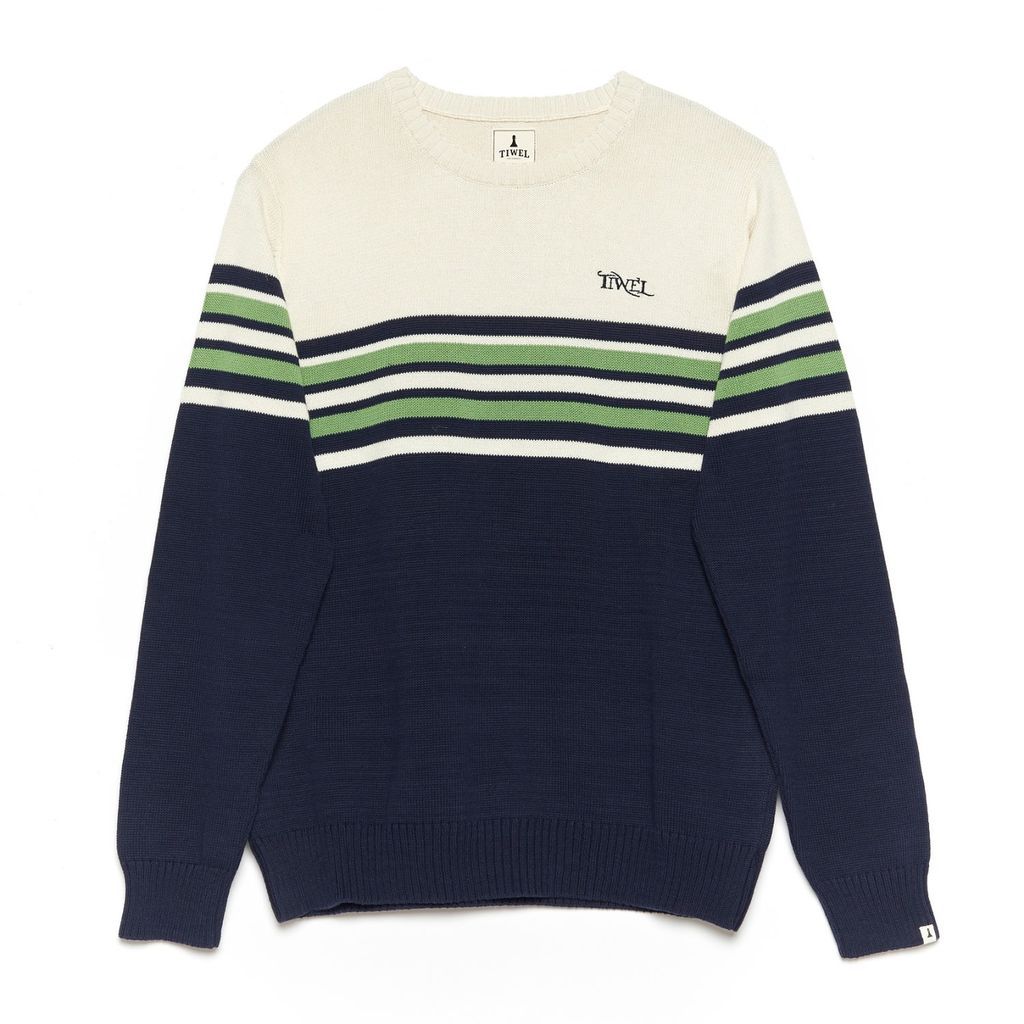 Men's Blue Cannes Pullover Small TIWEL
