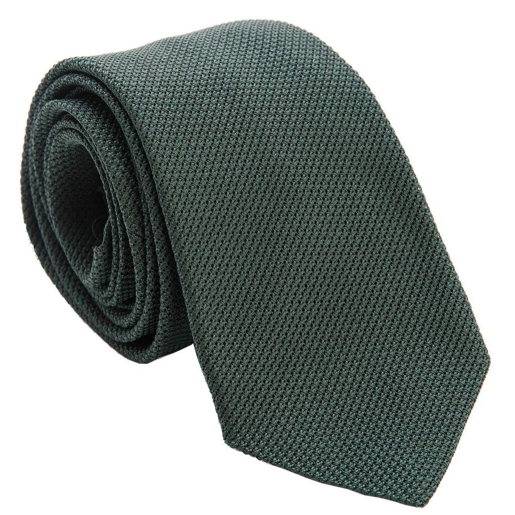 Men's Green Foresta - Silk Grenadine Tie Xl One Size Elizabetta