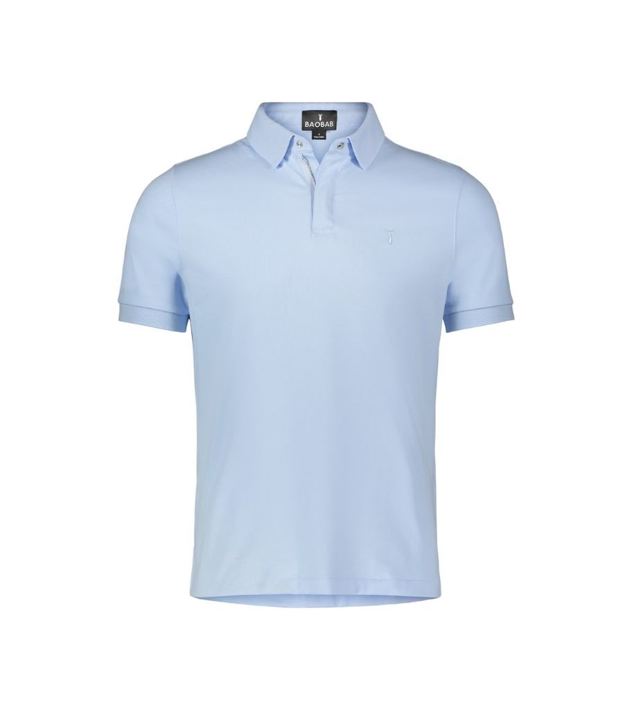 Men's Gold The Perfect Polo - Short Sleeve - Light Blue Small Baobab