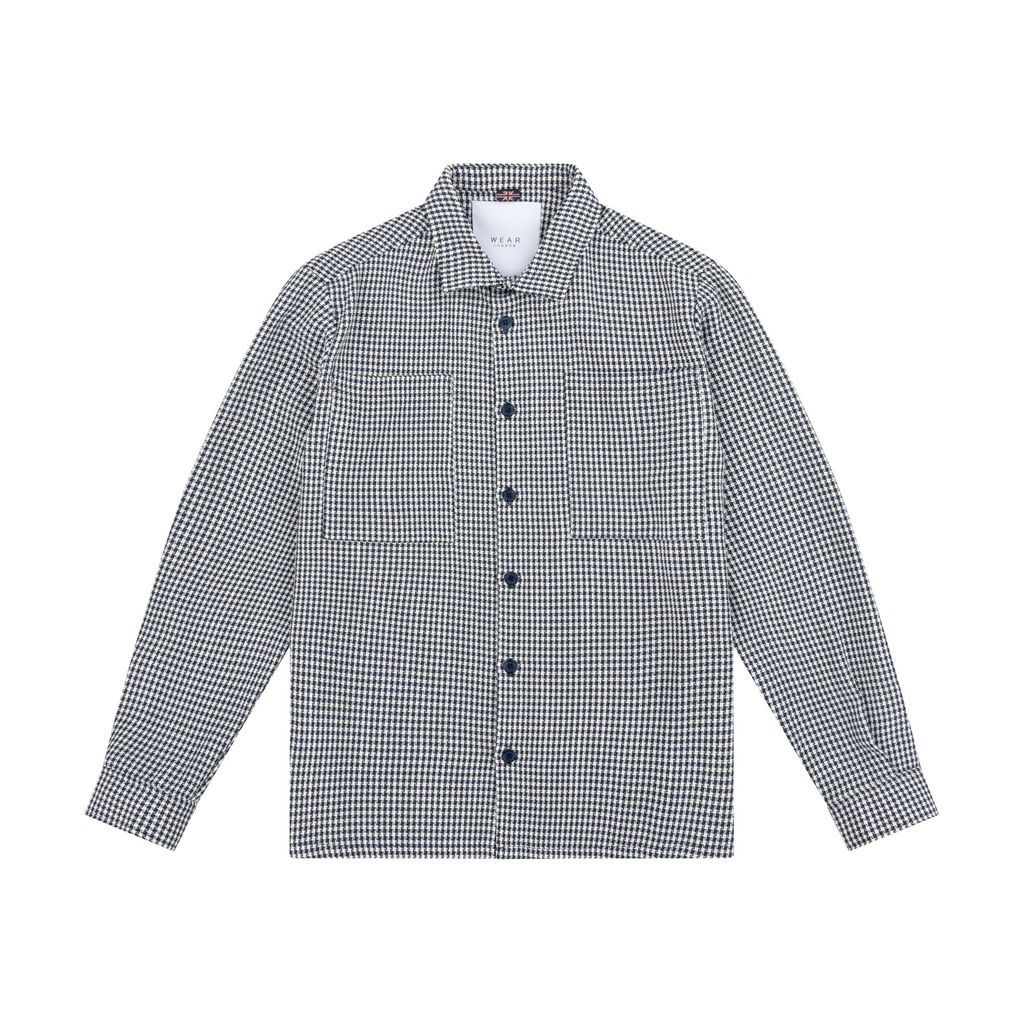 Men's Brune Workwear Shirt - Navy Lima Small Wear London
