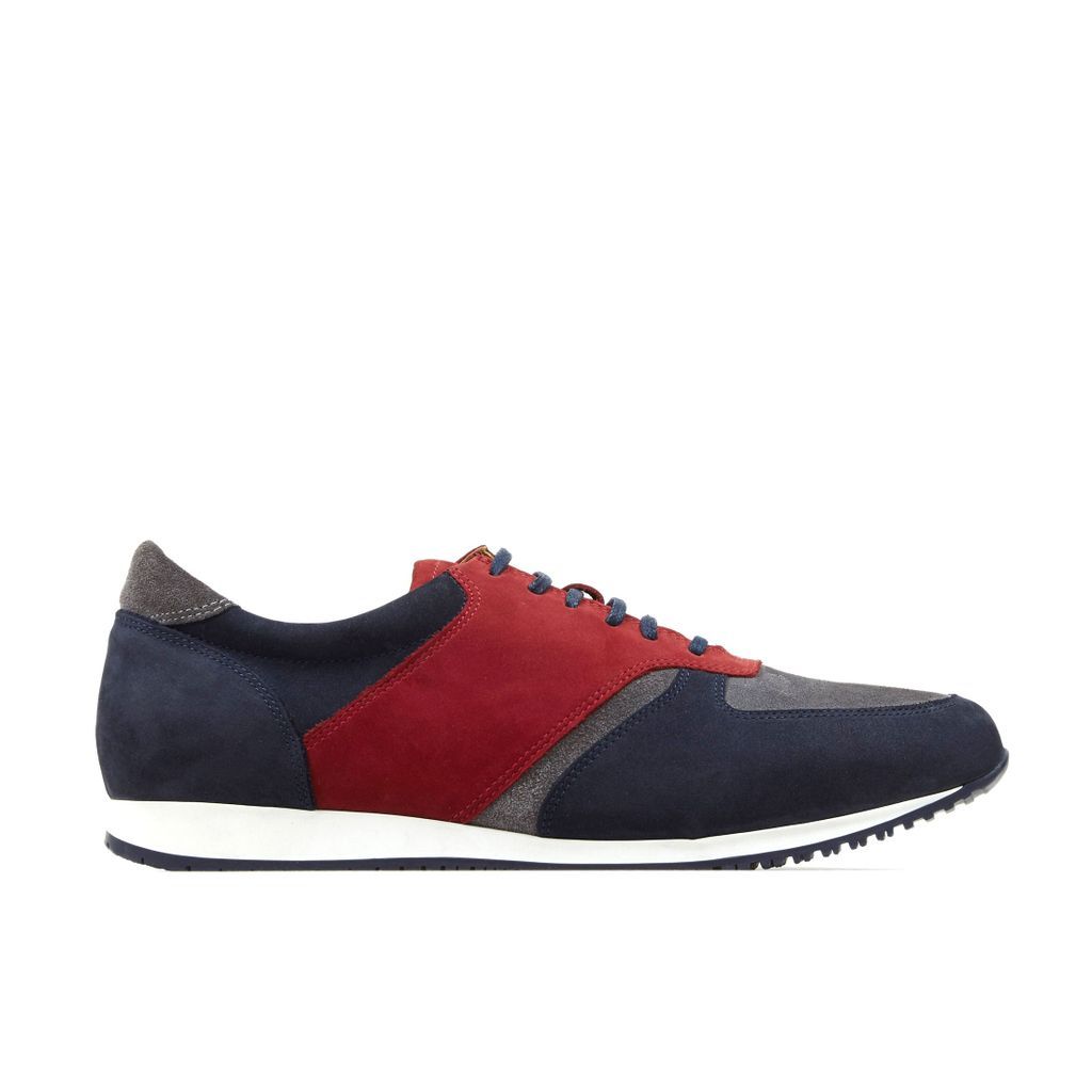 Blue / Red San Francisco - Sunrise - Men's Designer Sneakers 6 Uk Embassy London USA