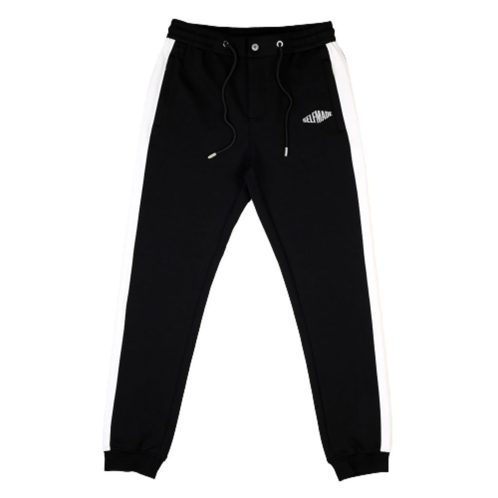 Men's Self Made Drawstring Joggers - Black 30